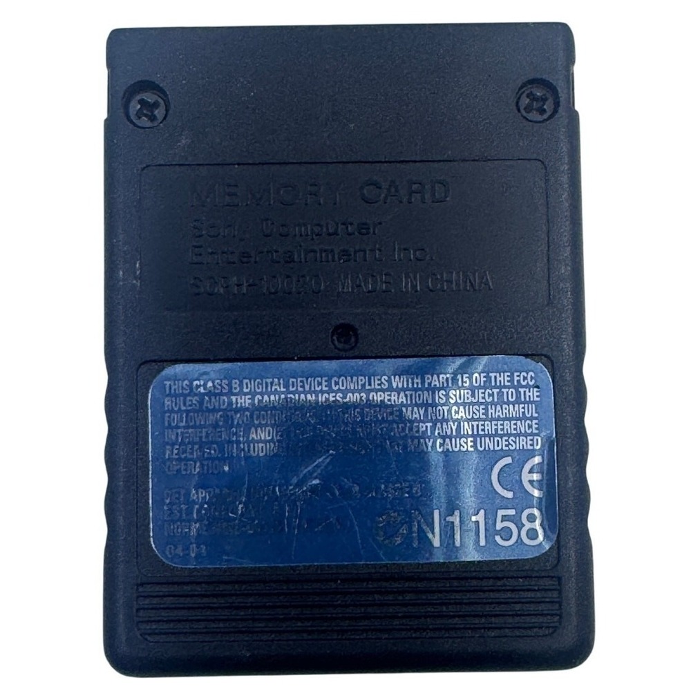 Sony PlayStation 2 PS2 Official‎ 8MB Memory Card MagicGate SCPH-10020 - Picture 2 of 2